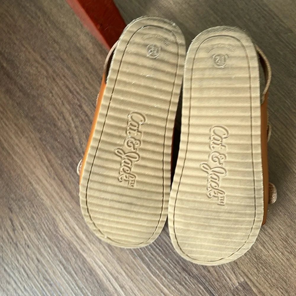 Cat & Jack brown leather